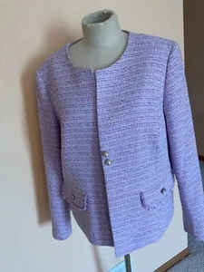 Women,s blazer,US size XL(16),purple,,Lafayette 148, NWOT - Picture 1 of 3