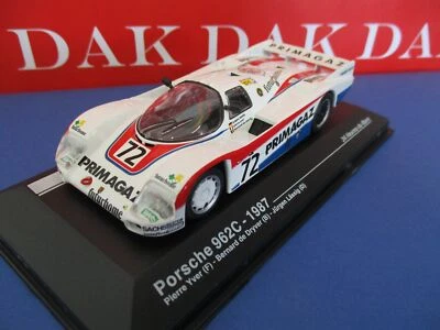 Die cast 1/43 Modellino Auto Porsche 962C Primagaz N72 24H Le Mans 1987 - Immagine 1 di 4