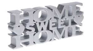 "Ganz ""Happy Thoughts"" Harz Desktop Nachricht Figur HOME SWEET HOME 6""x 2 1/2" - Bild 1 von 5