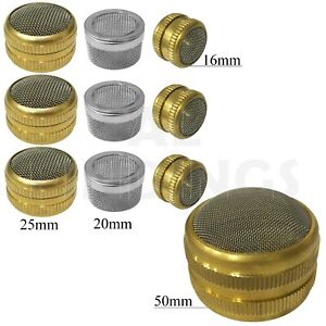 10pc Brass/Steel Ultrasonic Cleaning Mesh Screw Basket Watch Tool 16,25,20,50Set