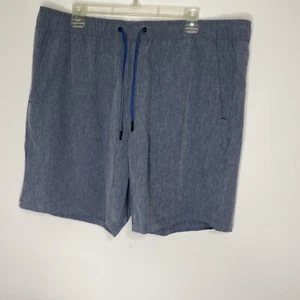 Eddie Bauer Shorts grau Herren Größe XXL Kordelzug Taschen Gummibund - Bild 1 von 8