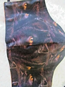 Schwarze Katze reversible Gesichtsmaske, Baumwolle, Katze/Orangew/Tupfenpunkte, KOSTENLOSER VERSAND - Bild 1 von 2