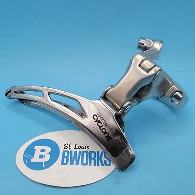 Desviador delantero para bicicleta de carretera Suntour Cyclone 26,8 mm abrazadera tirador inferior de colección b17 Foto 1 de 4