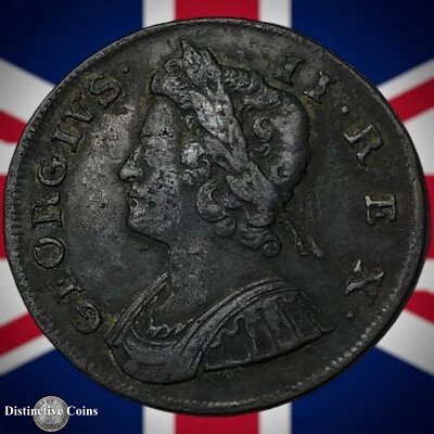 Great Britain 1738 Half Penny 1/2d GB5074 - Image 1 of 2