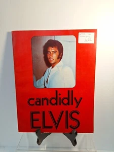 Elvis Candidly by Angela & Jerome Shapiro(Anje Publishing Co. 1978) ☆ NICE ☆ - Picture 1 of 5