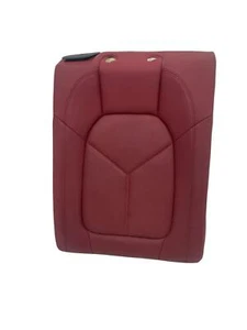2015-2020 PORSCHE MACAN REAR RIGHT UPPER SEAT BACK CUSHION RED LEATHER OEM - Picture 1 of 20