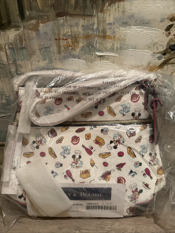 Disney EPCOT Food and Wine Festival 2020 bolsa portacartas Dooney & Bourke Foto 1 de 2