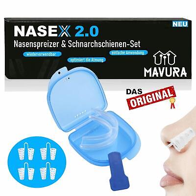 NASEX2.0 Premium Nasenspreizer & Schnarchschi...