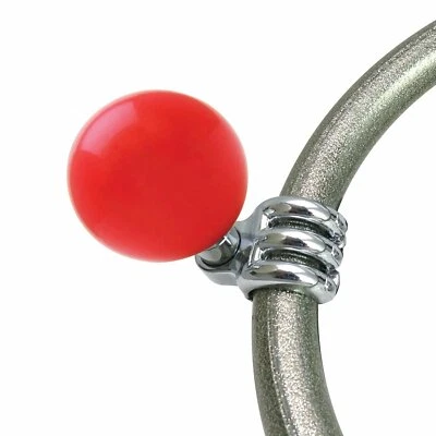 Bola de Taco de Billar Roja Perilla Brody Personalizada Opaca Foto 1 de 4