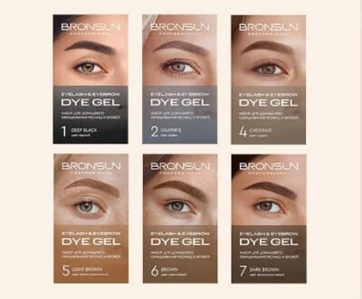 BRONSUN PROFESSIONAL HOME KIT EYEBROW DYE TINT - Image 1 of 3