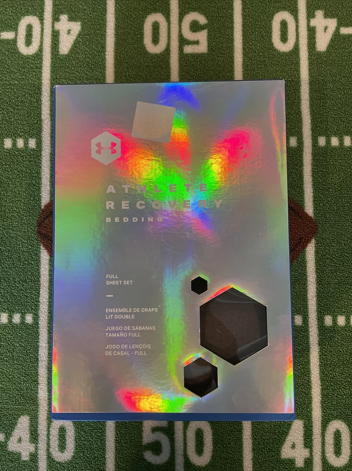 Under Armour Athlete Recovery Bedding Sheet Set Full Zinc Gray 1352887 513