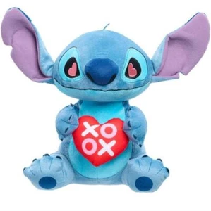 Just Play Disney Stitch Valentine’s 13-inch Large Plush Stitch Stuffed Animal - Picture 1 of 3