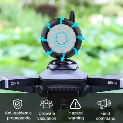 BEHORSE Lautsprecher für DJI Mavic 4/Pro/Air 3/Mini 4 Pro Kabellos Fern Megaphon Zubehör