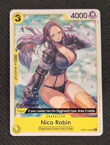 One Piece Card Game - Nico Robin (OP07-104) Prerelease Promo English - Picture 1 of 2