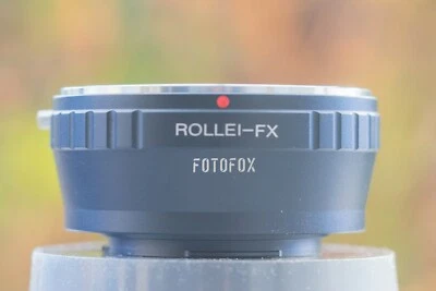 MARKENLOS QBM Fuji FX Adapter - Objektiv Adapter Ring Rollei Mount Lens to Fujifilm X FX