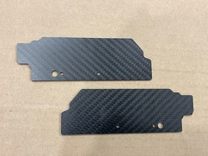 CARBON FIBER Mudguard Fender Flares Mud Flaps for Arrma Notorious 6s 2 pcs - Picture 1 of 3