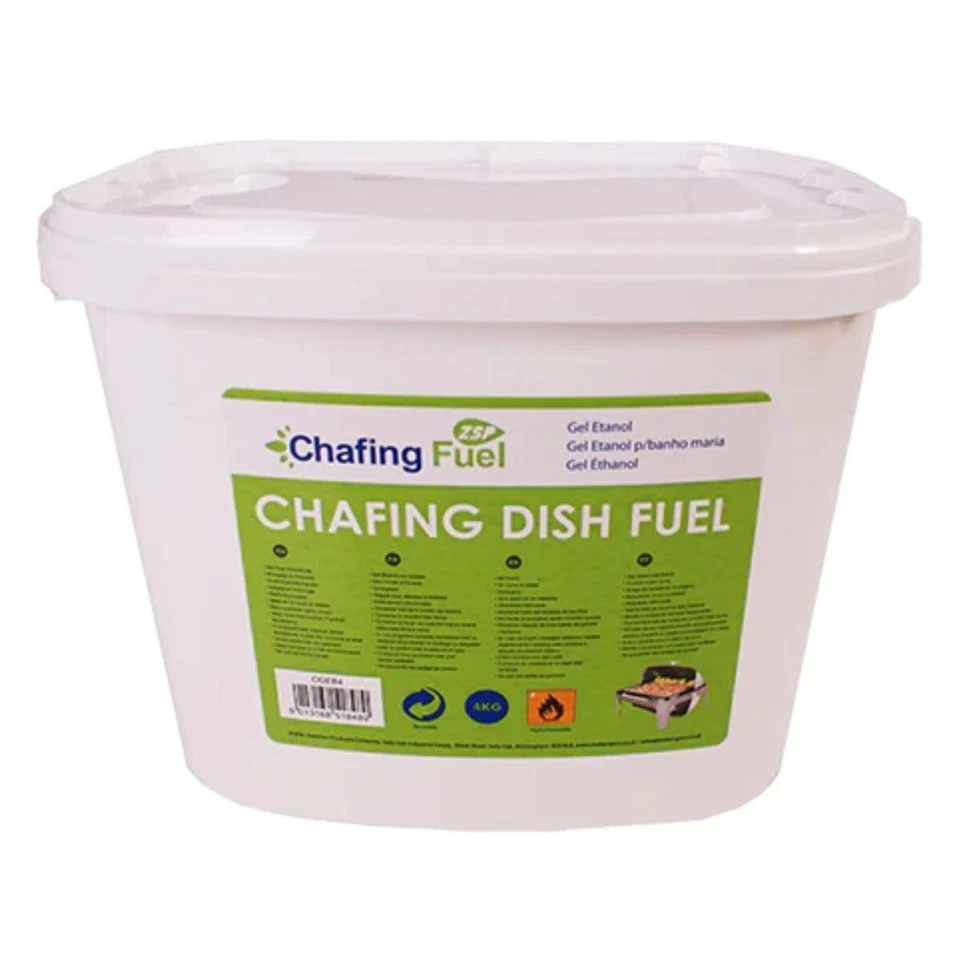 Zodiac CGEB4 Chafer Gel Ethanol Fuel 4 kg Bucket Catering tub ideal for food Hot