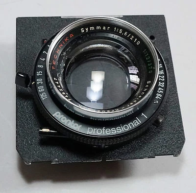 Linhof Technika Schneider Symmar 210/5.6 Lens Prontor 1 Shutter 4x5 5x7 Camera   - Image 1 of 4