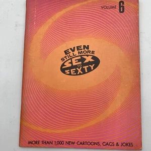 Rare Vintage Sex To Sexty Vol. 6 Classic American Humor Magazine 1969 Free Ship - Picture 1 of 7