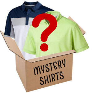 Mystery Golf Polo Apparel (2-Pack) New