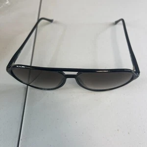 Vintage 1980s 1990s Korea 006 Vintage Sunglasses SE 1104 Eyewear Black Piliot - Picture 1 of 6