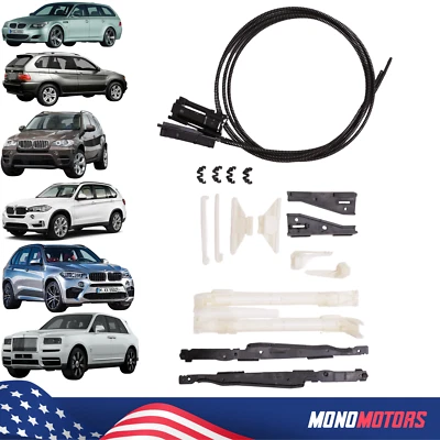 KIT REPARACIÓN TECHO CORREDIZO PANORÁMICO CON CABLE BMW X3 X5 E61 E53 E70 F15 F85 RR31 Foto 1 de 4