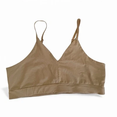 Pact Everyday Classic T-shirt Bra Women’s XXXL Beige Organic Cotton Sustainable - Image 1 of 4