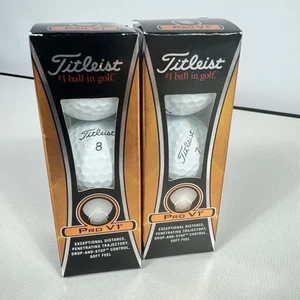 Titleist Pro V1x Golf Balls 2 Sleeves Of 3 Balls - Picture 1 of 9