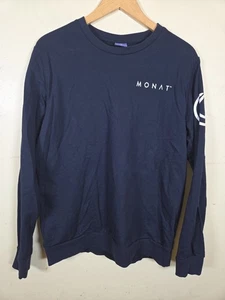 Monat Classic Crewneck LS Shirt Farbe Navy Größe Large - Bild 1 von 7