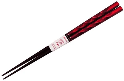 Palillos de laca Wakasa Miyama 21 cm punta roja 159289 Foto 1 de 3