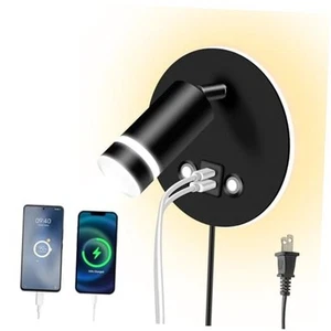  LED Wall Mounted Reading Light, Adjustable Wall Sconces, Wall Light 1 PACK - Picture 1 of 7