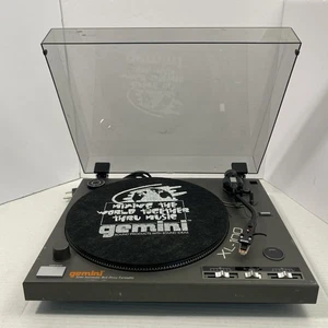 Giradischi semiautomatico Gemini XL-100 trasmissione a cinghia testato funzionante - Foto 1 di 16