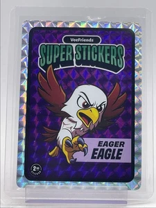 EAGER EAGLE 2025 VEEFRIENDS SUPER STICKERS MANGA SERIES PURPLE Q5718 - Picture 1 of 2