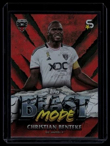 Christian Benteke 2024 Topps MLS Superstars Beast Mode #BM-1 D.C. United - Picture 1 of 2