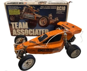 Team Associated RC10 Dune Buggy Original Box And Extra Parts Rare VTG Off Road - Picture 1 of 13