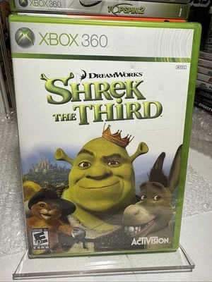 XBox 360 DreamWorks Shrek The Third Brand New Factory Sealed - Image 1 of 4