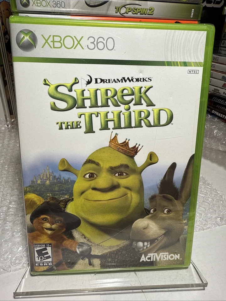 XBox 360 DreamWorks Shrek The Third Brand New Factory Sealed - Image 1 of 4