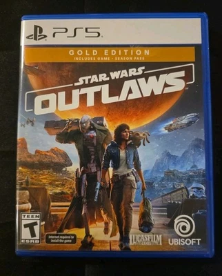 Star Wars Outlaws Gold Edition - Sony PlayStation 5 No Codes  - Image 1 of 3