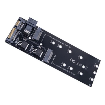 22Pin SATA M.2 SSD Adapter SFF-8643 to NVMe M.2 NGFF SSD for Mainboard d - Image 1 of 4