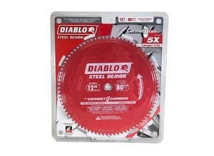 Diablo D1280CF 12" 80Tooth Cermet II Metals & Stainless Steel Circular Saw Blade - Picture 1 of 5