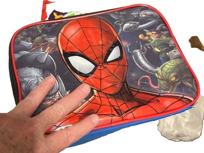 Bolsa de almuerzo aislada Marvel Spiderman 9,5" TB3 NUEVA CON ETIQUETAS Hacer oferta Foto 1 de 2