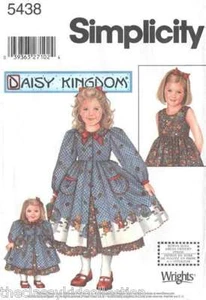 Patrón Reino Margarita + Patrón Muñeca 18" 5438 - Imagen 1 de 1