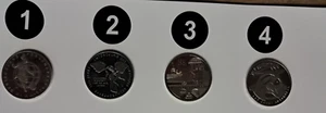 10 euro Münzen Sonderprägung stempeldruck ,4xKonvolut,2011 - Bild 1 von 2