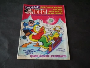 WALT DISNEY JOURNAL MICKEY NOUVELLE SÉRIE N°1559 + 2 AFFICHES DE FILM - Imagen 1 de 2
