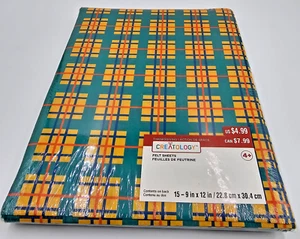 Creatology Felt Sheets 15 Craft Sheets ~ 9" x 12" each NEW - Picture 1 of 4