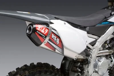 Escape todoterreno exclusivo para Yamaha WR450F 2019-2021 Slip-on RS-4 acero inoxidable Foto 1 de 3