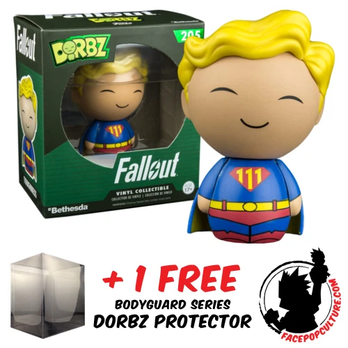 FUNKO DORBZ FALLOUT VAULT BOY DUREZA EXCLUSIVA + PROTETOR DORBZ grátis - Imagem 1 de 1