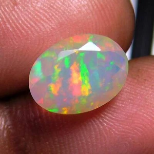 AAA Quality Faceted Ethiopian Opal Gemstone 11.5x8.4x5.5mm 2.05Cts - Picture 1 of 3