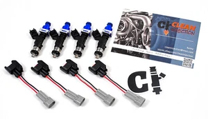 Toyota 4EFTE 4AGE 4AFE Starlet Corolla MR2 Bosch ev14 850cc fuel injectors - Foto 1 di 1