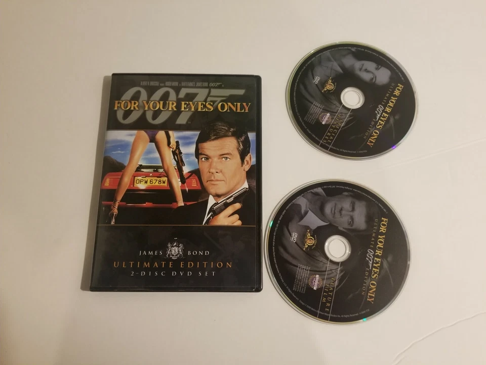 For Your Eye's Only (DVD, 2006, 2 Disc Ultimate Edition) Slim Case - Image 1 of 1